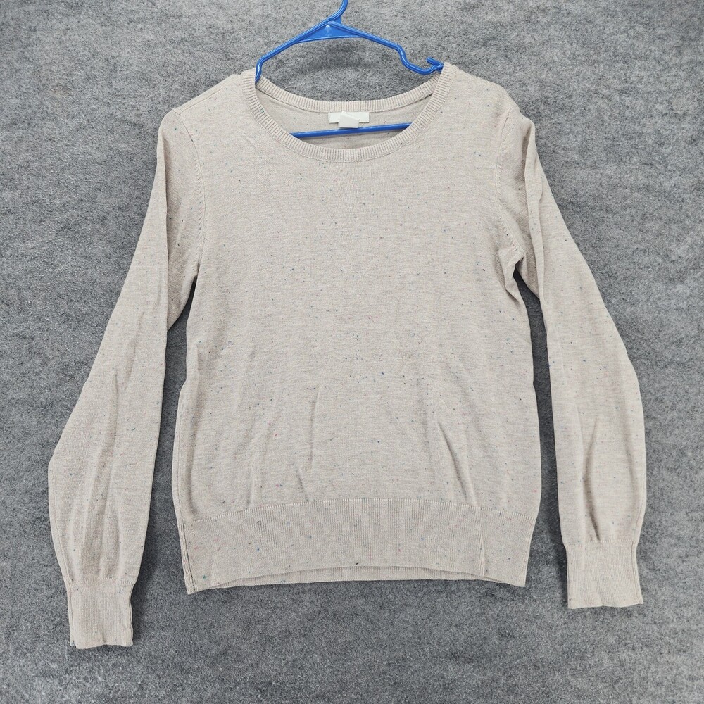 H&M Sweater Womens Small Long Sleeve Beige